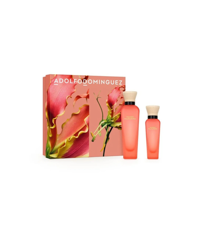 Adolfo Dominguez A D Agua Fresca Mango Palmarosa Edt Spray 120ml 60ml Sets