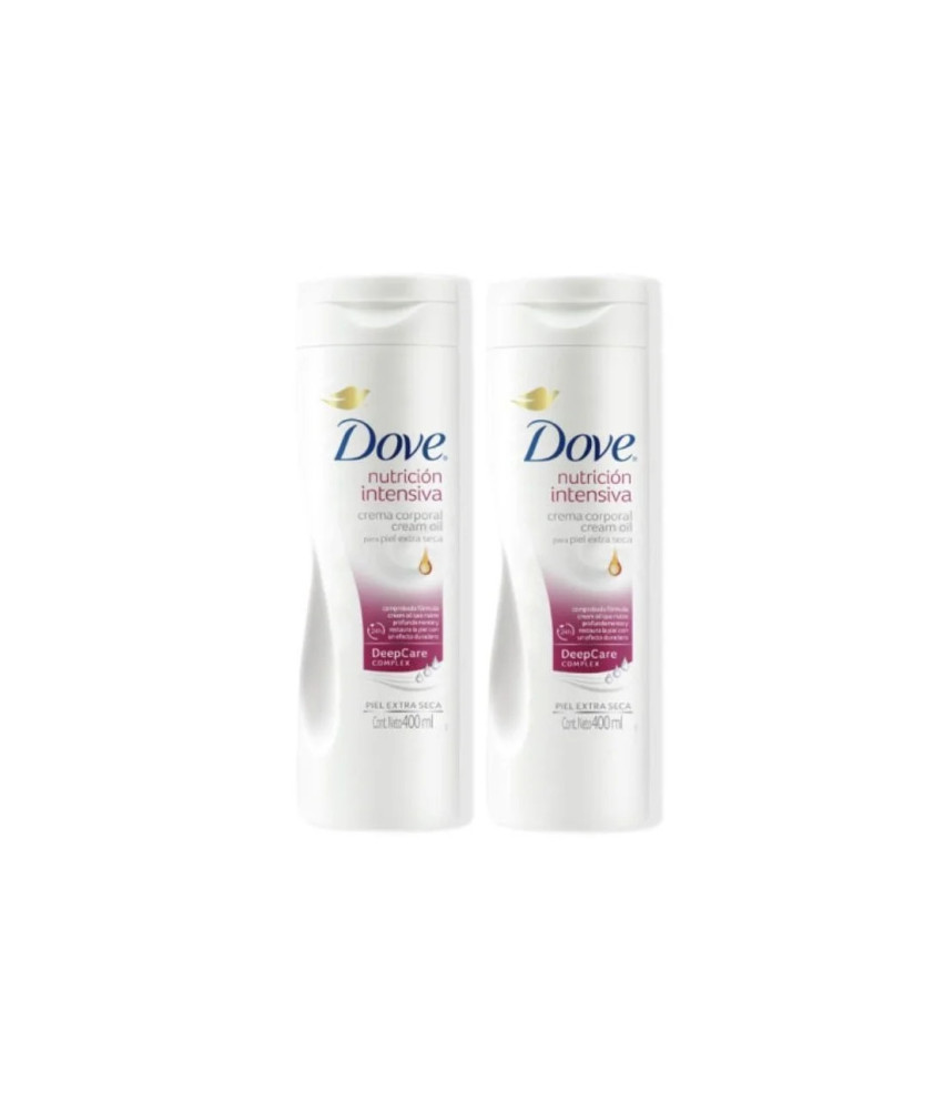Dove Body Loc 400ml Intensiva Duplo