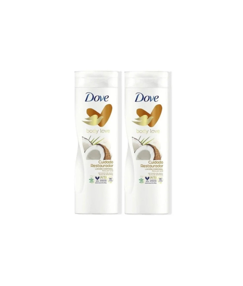 Dove Body Loc 400ml Coco Duplo
