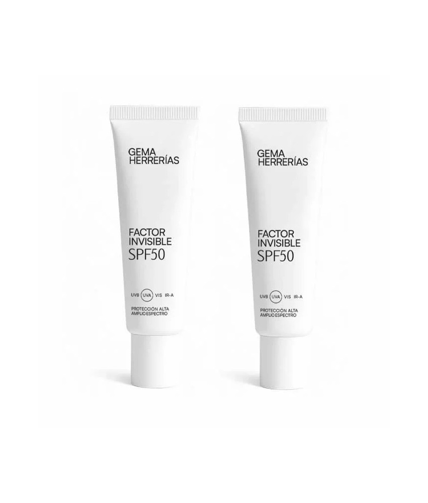 Gema Herrerias Factor Invisible Spf50 2x50ml