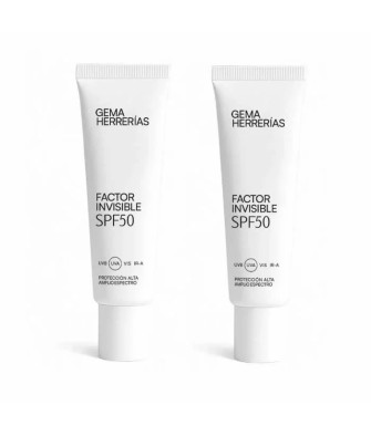 Gema Herrerias Factor Invisible Spf50 2x50ml