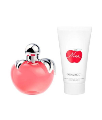 Nina Ricci Nina Eau De Toilette Recargable 80ml Creamy Loción Corporal 75ml
