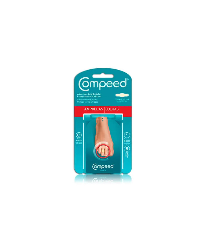 Compeed Pansement Ampoules Aux Orteils 8 Unités