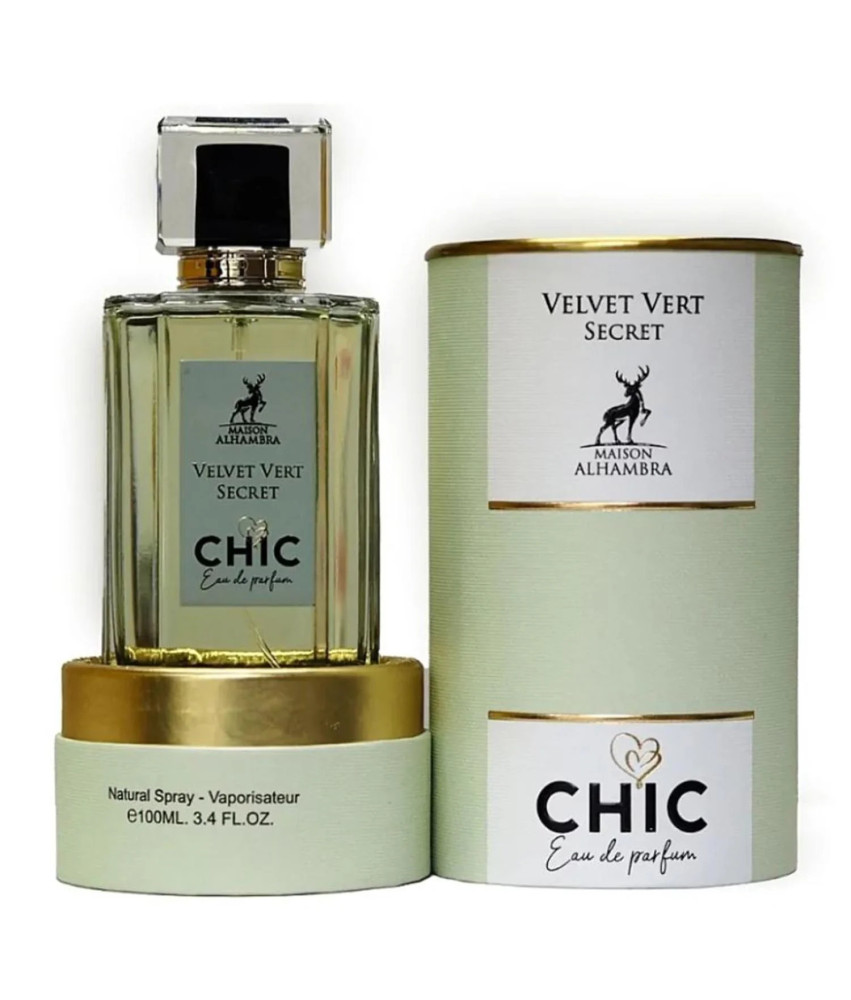 Maison Alhambra Velvet Vert Secret Chic Eau De Parfum 100ml Spray