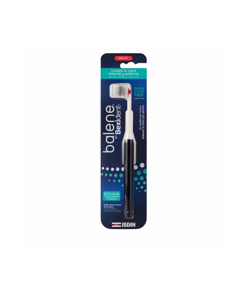 Balene Bexident Medium Toothbrush Blue
