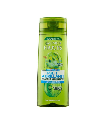 Garnier Fructis Puliti y Brillianti Champu 2in1 Normal Acqua Duva 250ml
