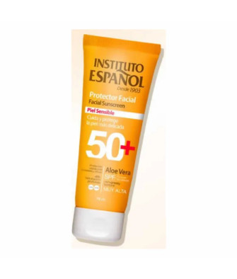 Instituto Español Facial Sunscreen Sensitive Skin Spf50 75ml