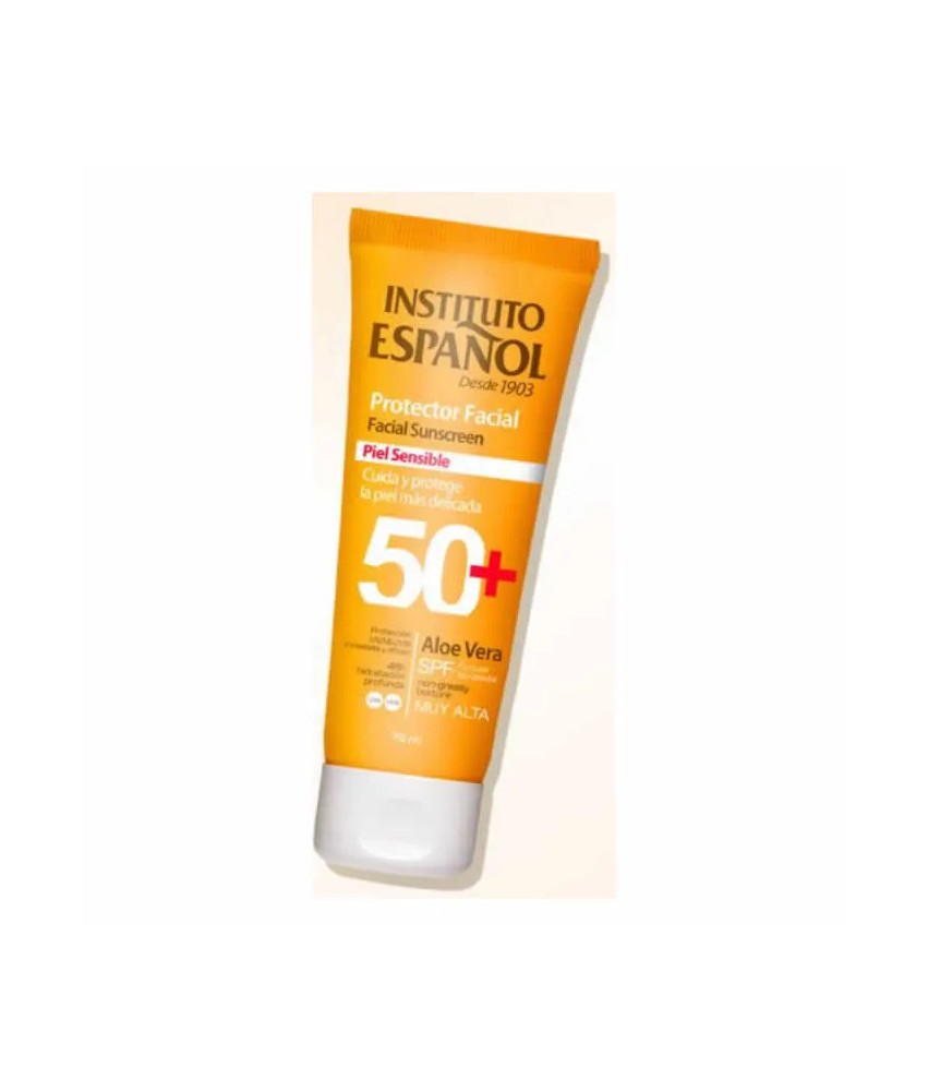 Instituto Español Facial Sunscreen Sensitive Skin Spf50 75ml