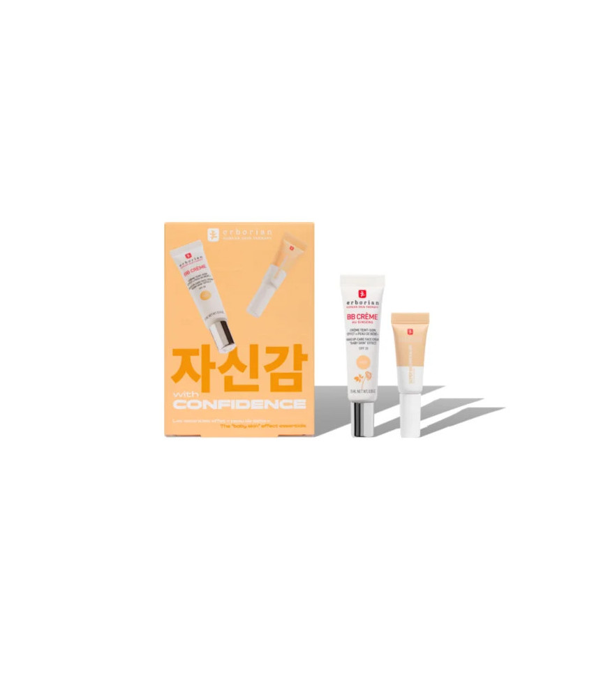 Erborian BB Crème Au Ginseng Nude Spf 20 15ml Coffret 2 Produits