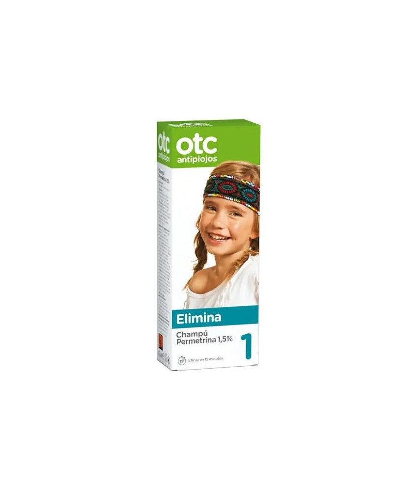 Otc Antipiojos Élimine Le Shampooing À La Perméthrine 1,5 125ml