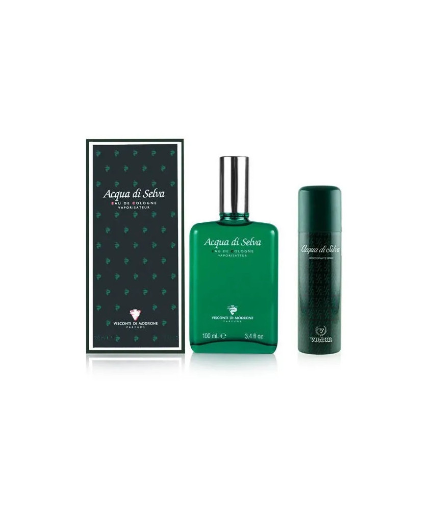 Victor Acqua Di Selva Eau De Cologne Vaporisateur 100ml Coffret 2 Produits
