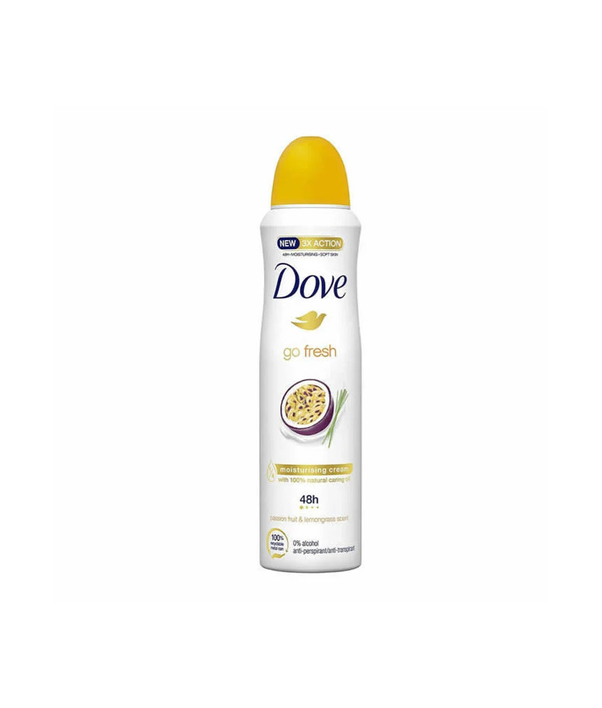 Dove Go Fresh Passion Fruit Deodorant Spray 200ml