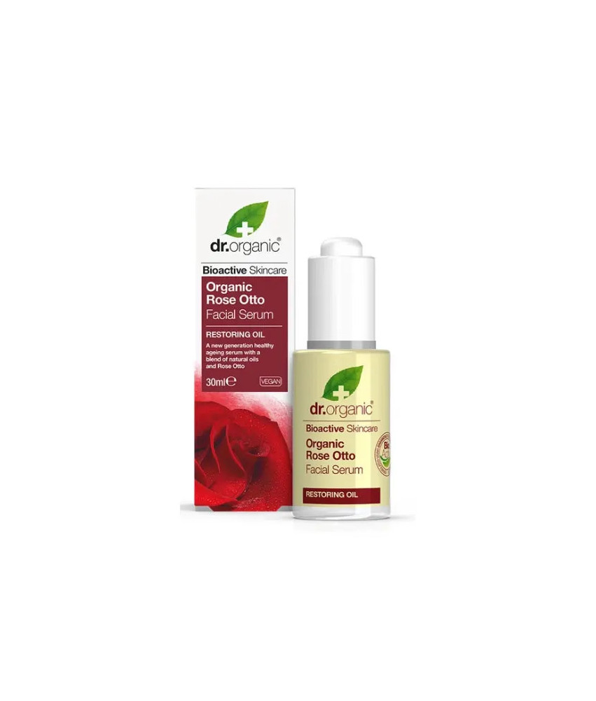 Dr Organic Rose Otto Visage Serum 30ml