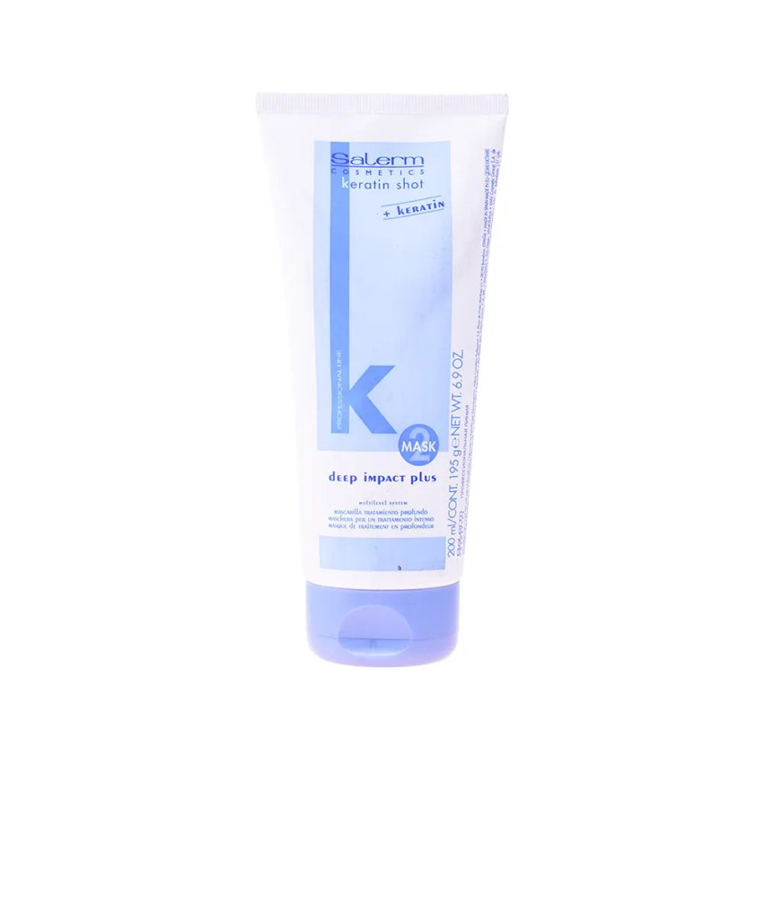 Salerm Cosmetics Keratin Shot Masque Deep Impact Plus 200ml