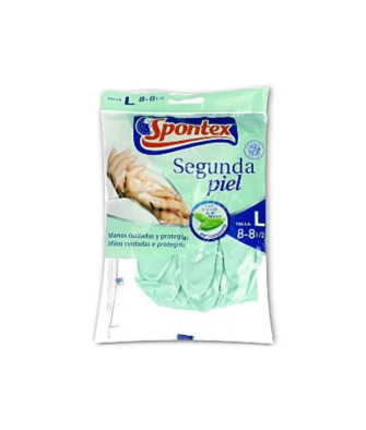 Spontex Second Skin Gloves Size L