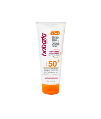  Babaria Crème Protectrice Anti Âge Visage Spf50 75ml
