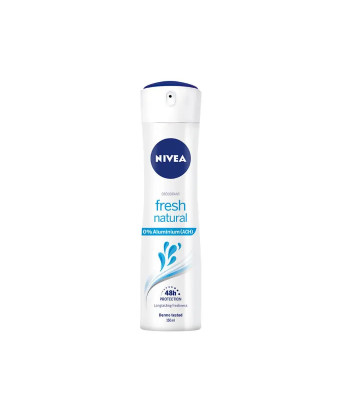 Nivea Fresh Natural 0% Aluminuim Déodorant Vaporisateur 150ml