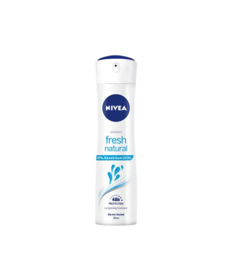 Nivea Fresh Natural 0% Aluminuim Déodorant Vaporisateur 150ml
