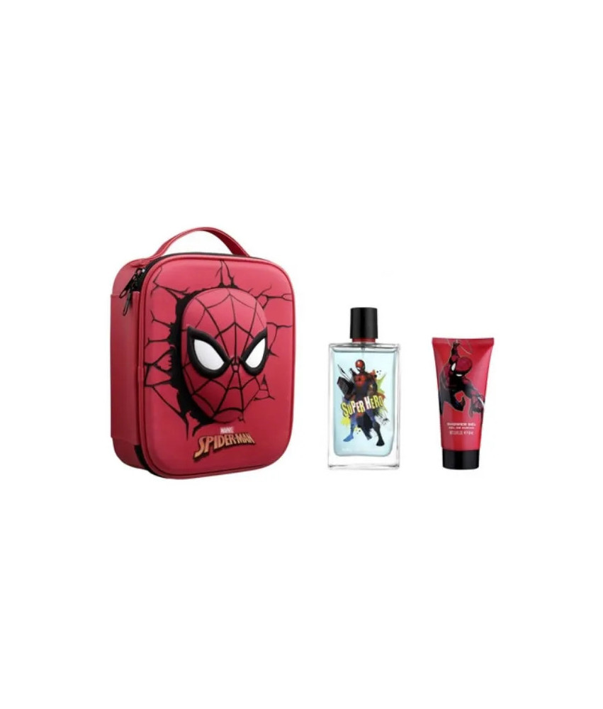 Cartoon Spiderman Eau De Toilette Vaporisateur 100ml Coffret 3 Produits