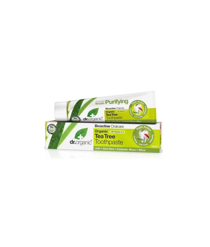 Dr Organic Tea Tree Dentifrice 100ml