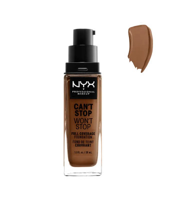 Nyx Can´t Stop Won´t Stop Full Coverage Foundation Cappucciono 30ml
