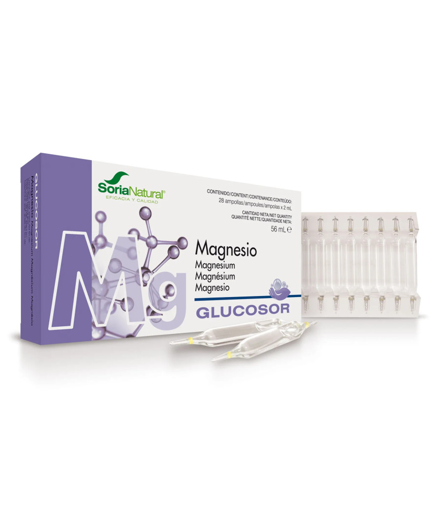 Soria Glucosor Magnesio 28 Viales X 2ml