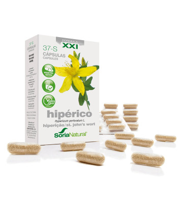 Soria 37-S Hiperico 30 Caps Liberacion Prolongada