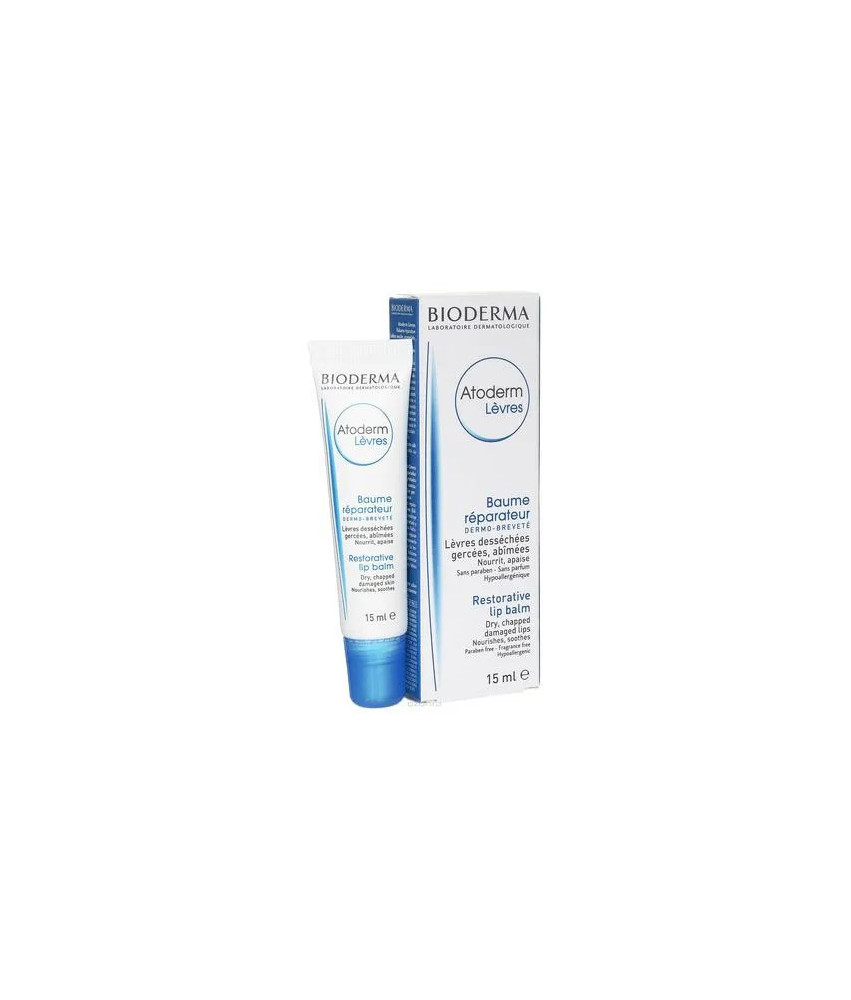 Bioderma Atoderm Baume Lèvres Réparateur 15ml