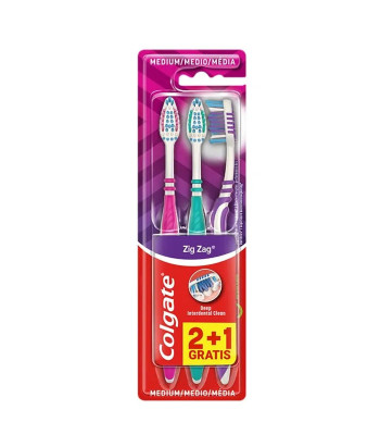Cepillo Colgate Zig Zag 2 + 1