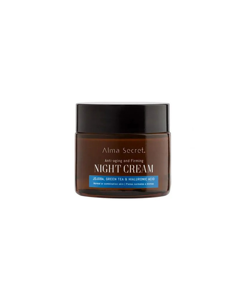 Alma Secret Night Cream Multi-Reparadora Antiendad Pieles Mixtas 50ml
