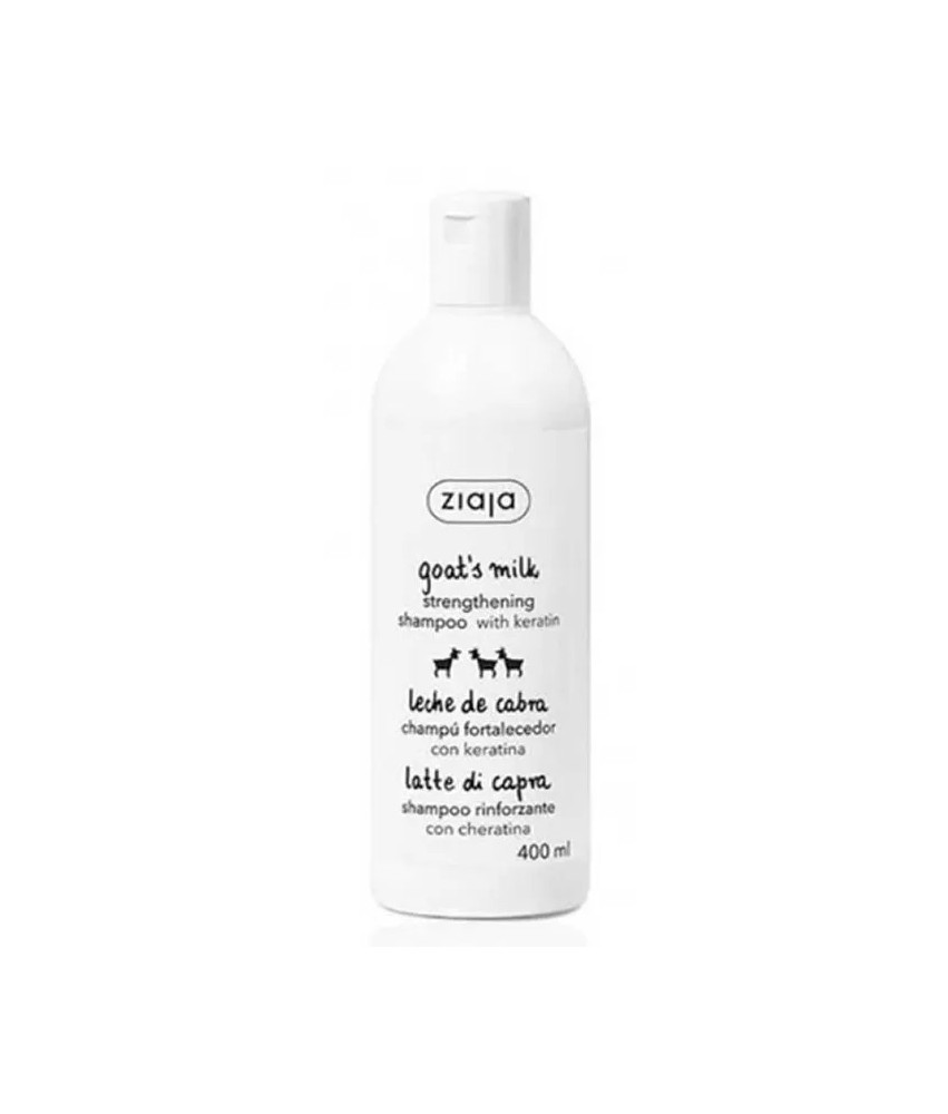 Ziaja Leche De Cabra Champú Fortalecedor Con Keratina 400ml