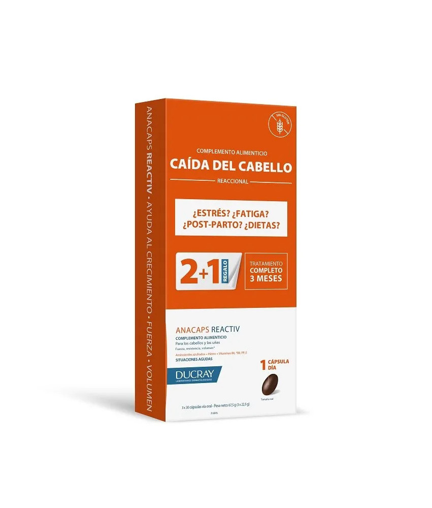 Ducray Anacaps Reactiv 3x30 Capsules