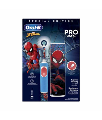 Oral B Pro Kids 3+ Cepillo Electrico Spiderman Special Edition