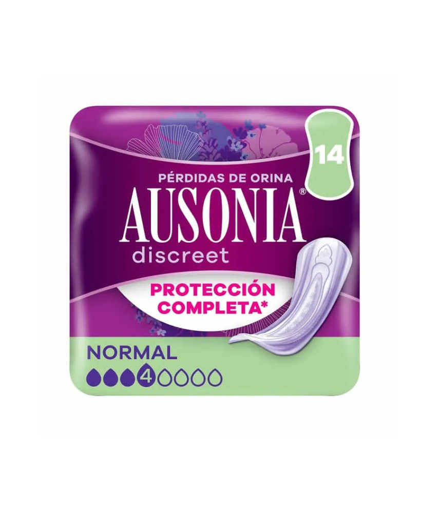 Ausonia Discreet Urinary Incontinence Normal 14 Units