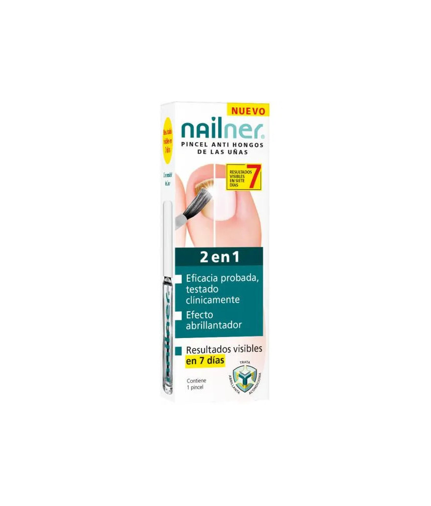 Brosse anti-champignons pour ongles Nailner