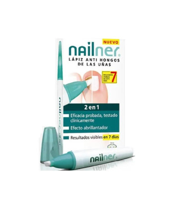 Nailner Stylo Anti Fongique Ongles 2 En 1 4ml