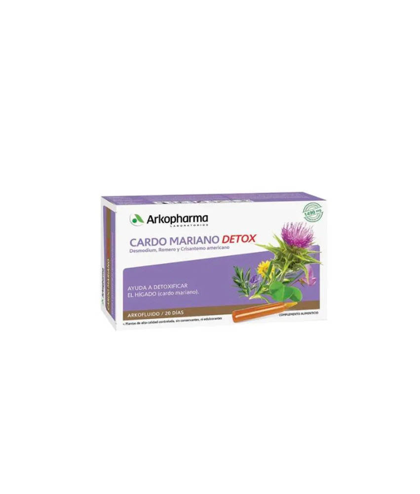 Arkopharma Milk Thistle 20 Ampoules