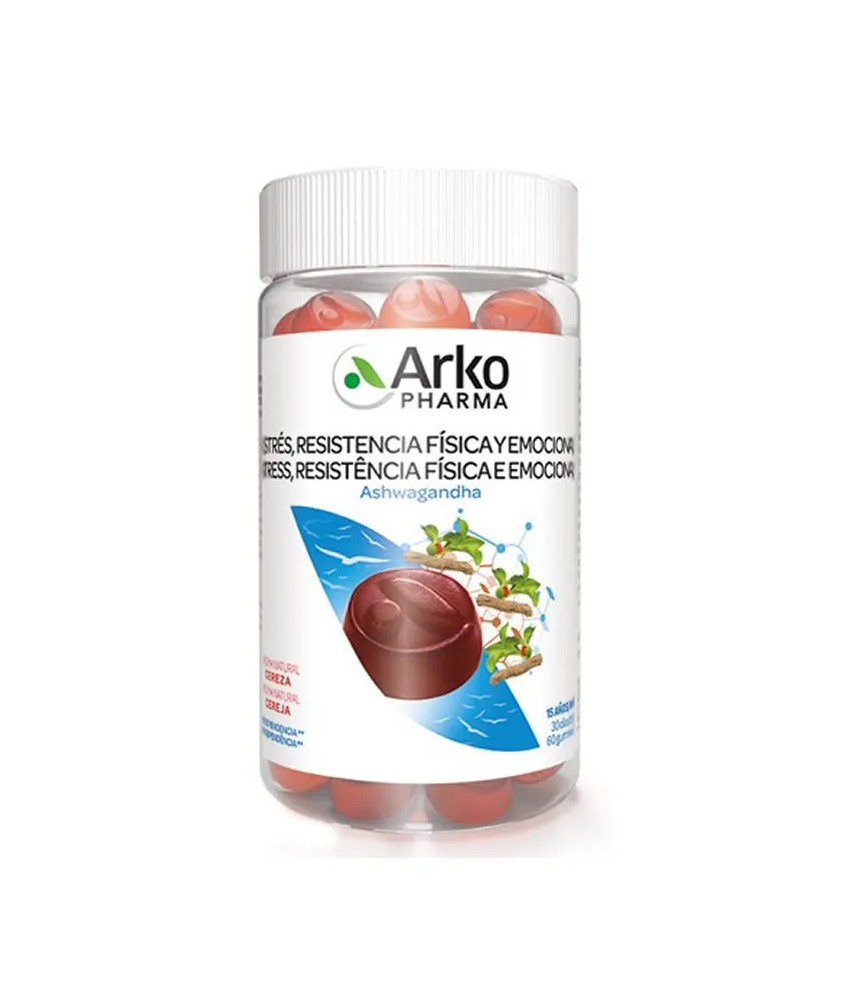 Arkopharma Stress Résistance Physique-Émotionnelle 60 Gommes