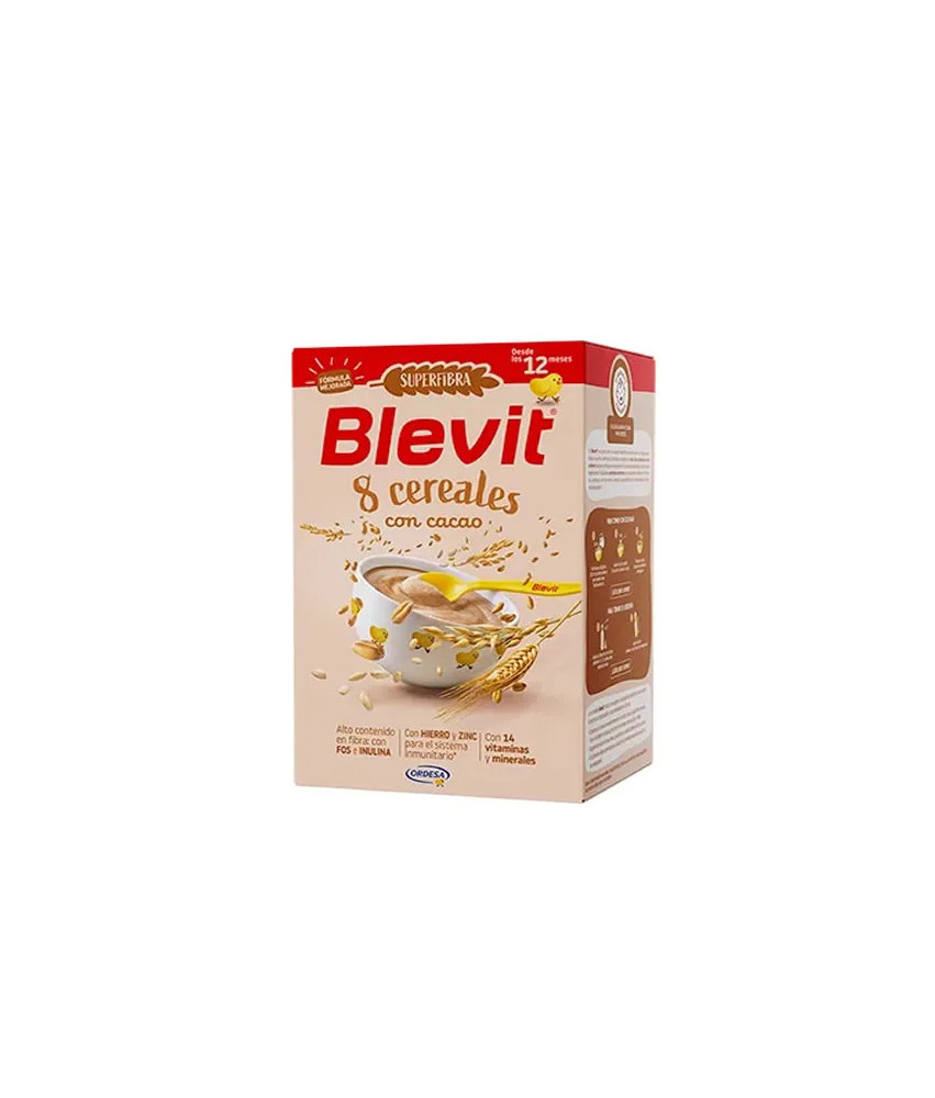 Ordesa Blevit Superfibre 8 Céréales et Cacao 500g