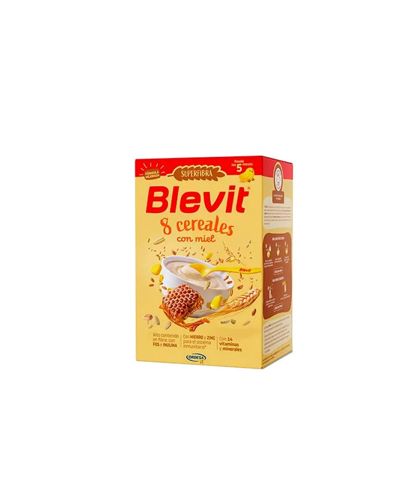 Ordesa Blevit Superfiber 8 Céréales et Miel 500g