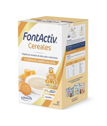 FontActiv 8 Céréales Et Biscuit 500g