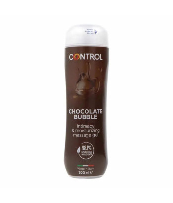 Control Chocolate Bubble Gel Massage 200ml