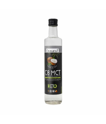 Keto Drasanvi MCT Pure Coconut Oil 100% C8 500ml