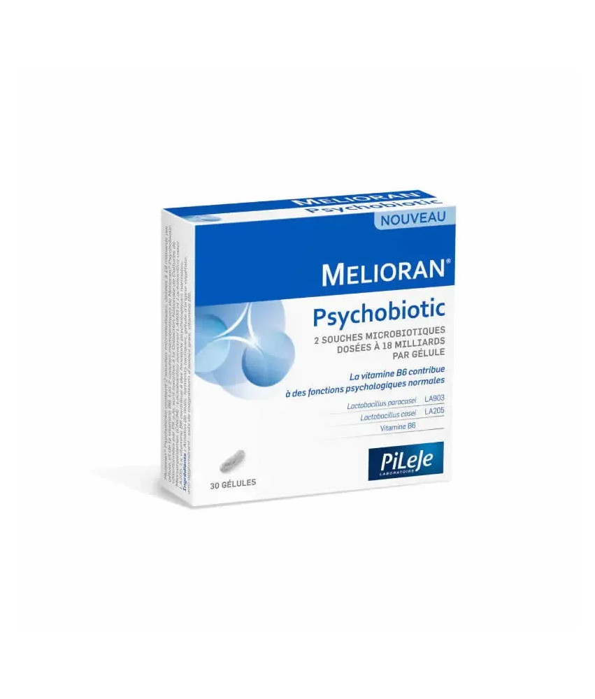 Pileje Melioran Psychobiotic 30 Capsules 