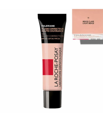 La Roche Posay Toleriane Full Coverage Makeup Spf25 11 Light Beige 30ml