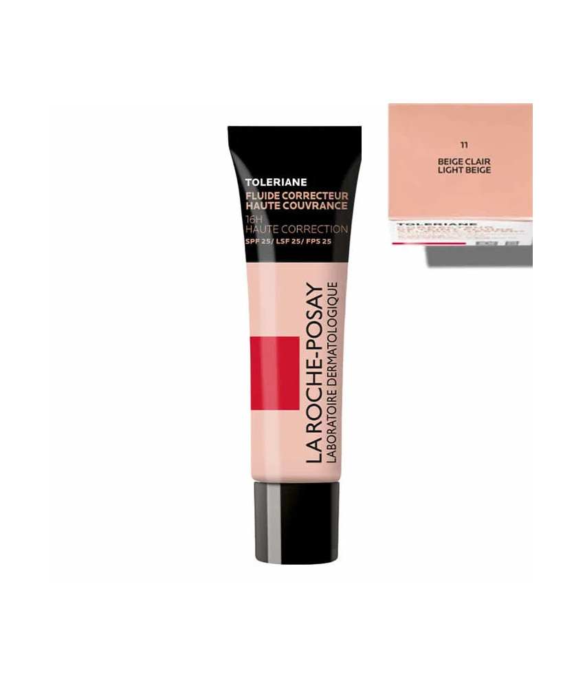 La Roche Posay Toleriane Full Coverage Makeup Spf25 11 Light Beige 30ml