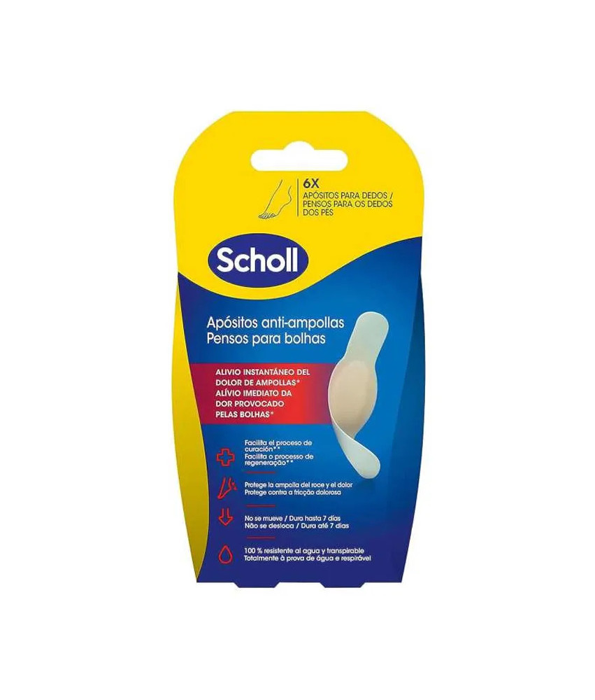 Pansements Pour Ampoules Au Talon - 6 Unités Transparentes