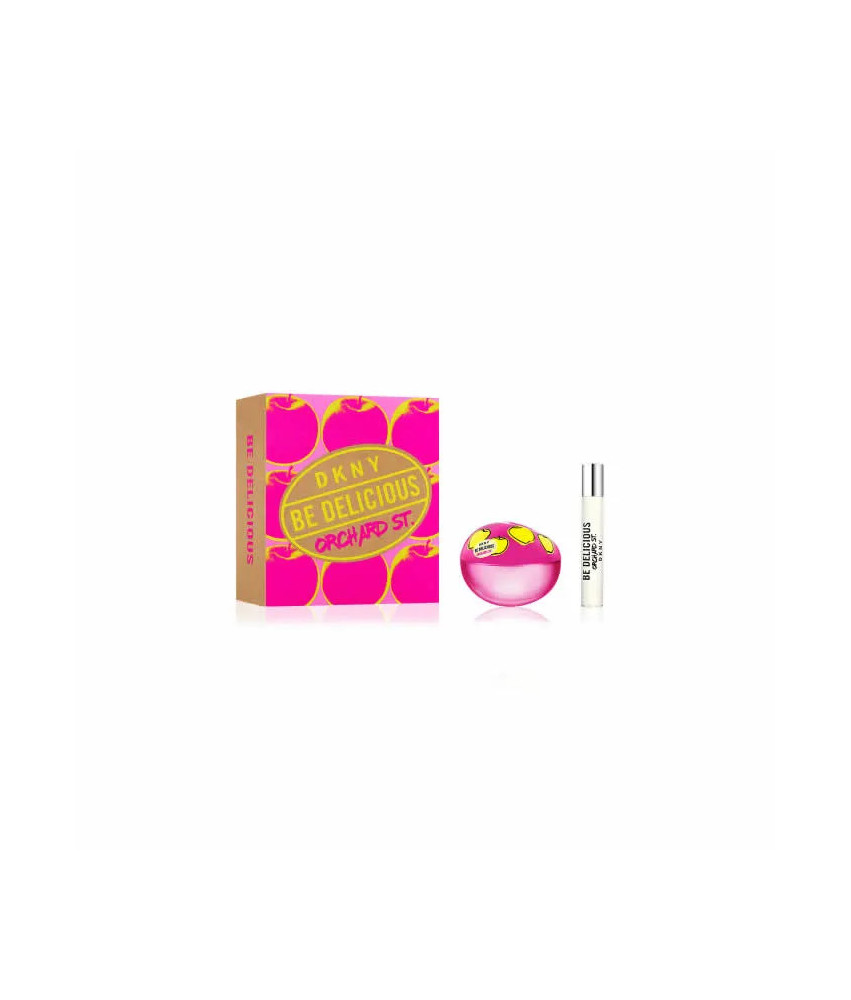 Dkny Be Delicious Orchad St. Eau De Parfum Vaporisateur 100ml Coffret 3 Produits