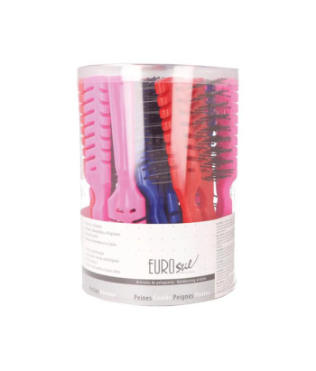 Eurostil Colores Bote Peines Esqueleto 20un