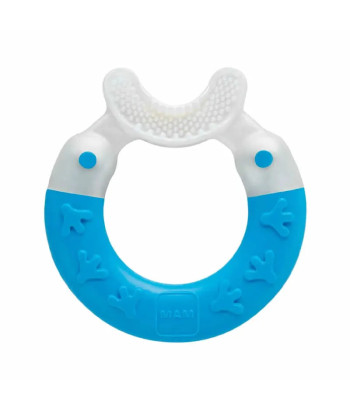 Mam Bite&Brush Teether Bleu